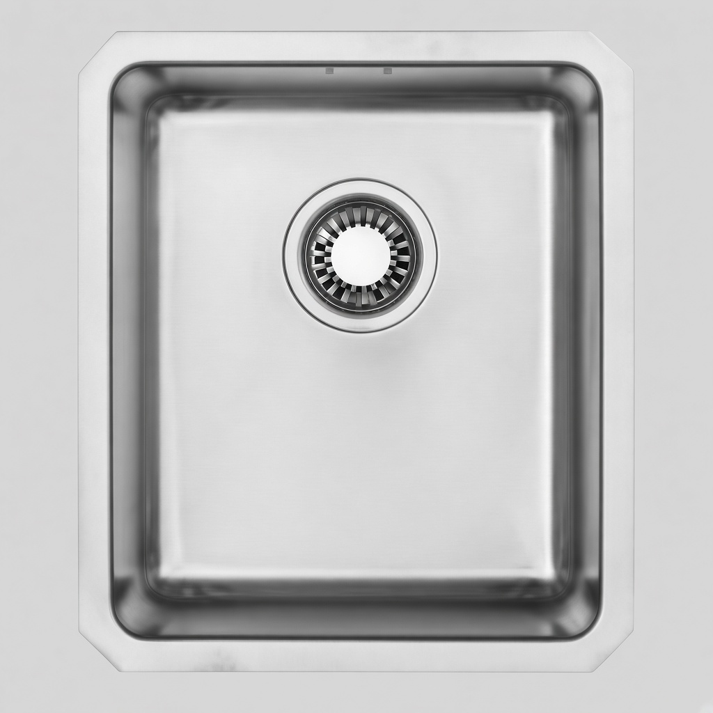400Mm Bowl Steel Sink from Kitchen Worktops Store 400Mm Bowl Steel Sink from Kitchen Worktops Store
