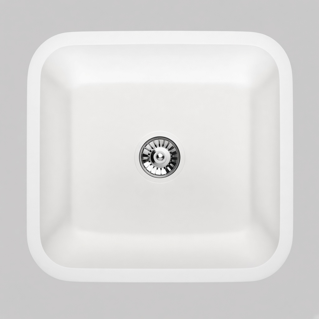400mm Wide Composite Solid Surface Sink from Kitchen Worktops Store 400mm Wide Composite Solid Surface Sink from Kitchen Worktops Store